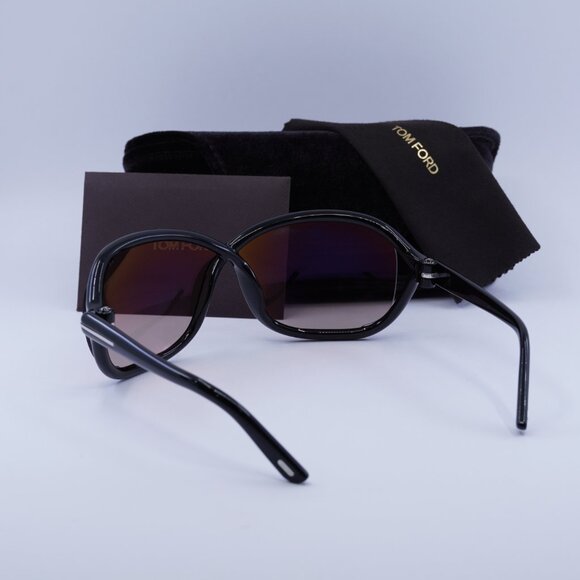 Final Price! Tom Ford Fernanda FT1069 01Z Black/Violet Sunglasses main image 4